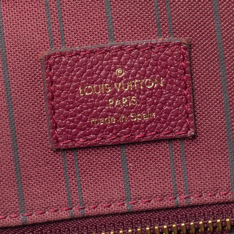 Louis Vuitton Aurore Monogram Empreinte Leather Pont Neuf MM Bag 6