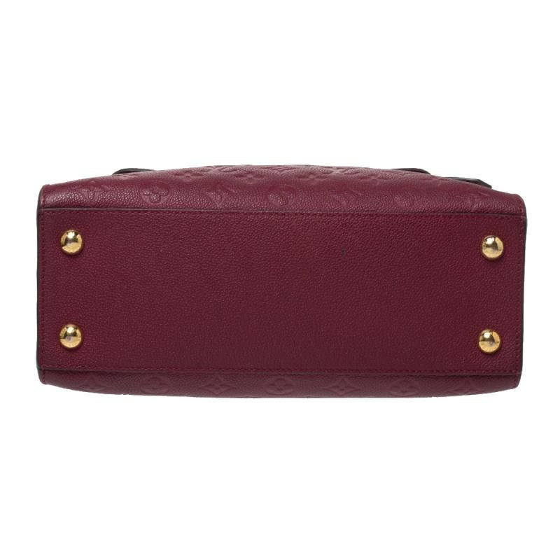 Women's Louis Vuitton Aurore Monogram Empreinte Leather Pont Neuf MM Bag