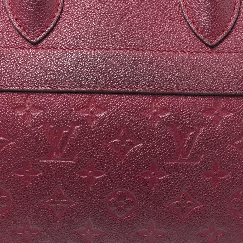 Louis Vuitton Aurore Monogram Empreinte Leather Pont Neuf MM Bag 4