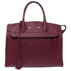 Louis Vuitton Aurore Monogram Empreinte Leather Pont Neuf MM Bag