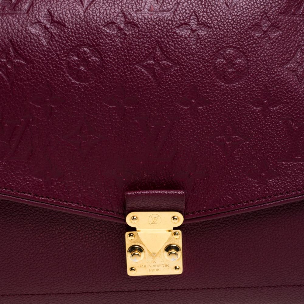 Women's Louis Vuitton Aurore Monogram Empreinte Leather St Germain MM Bag