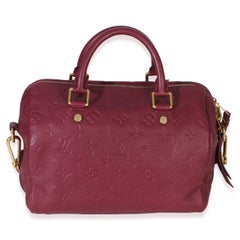 Louis Vuitton Aurore Monogram Empreinte Speedy Bandouliere 25