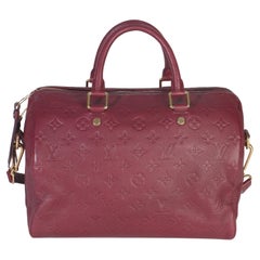 Louis Vuitton Aurore Monogram Empreinte Speedy Bandouliere 30