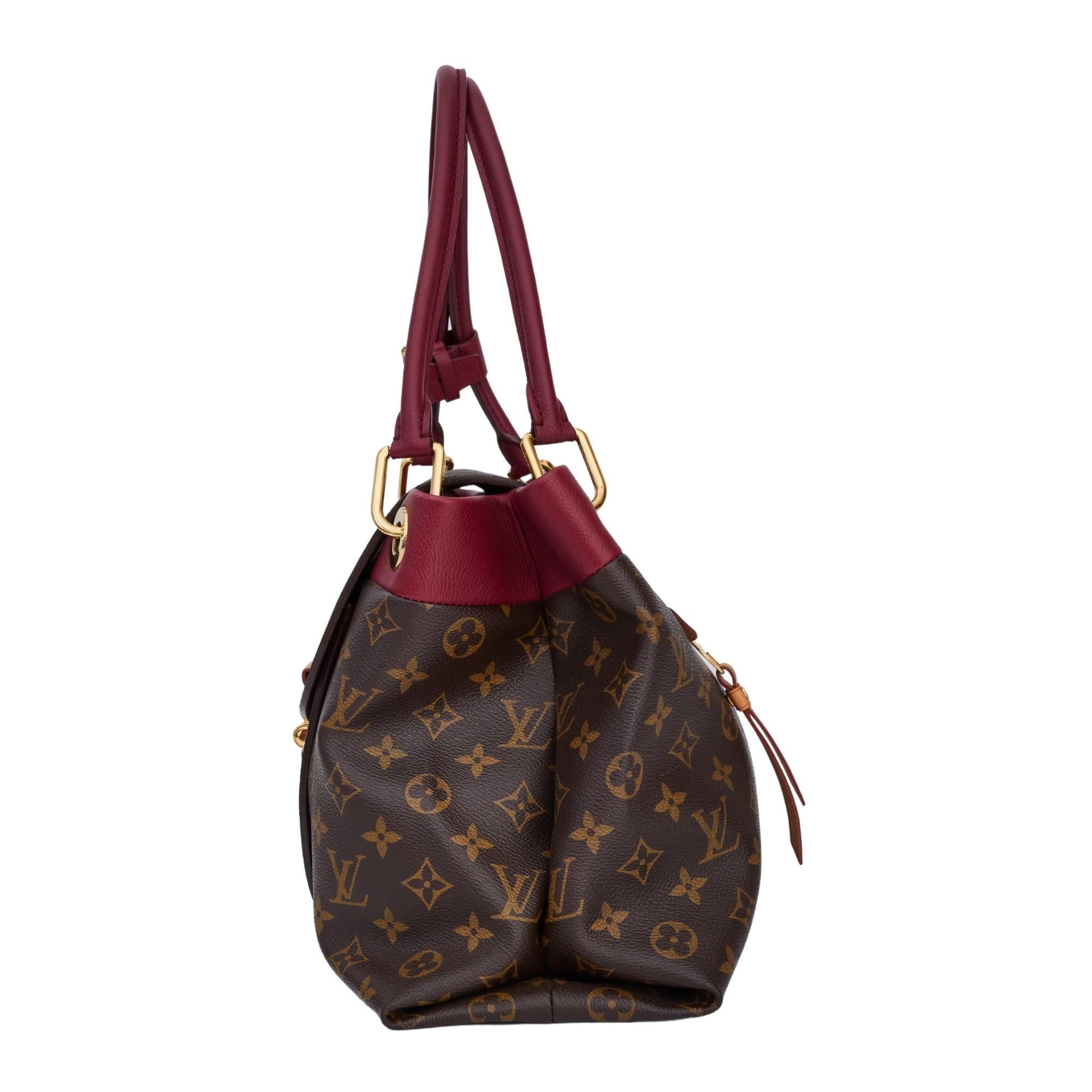 Louis Vuitton Aurore Monogram Olympe MM Tote (2012) For Sale 3