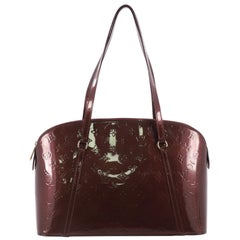 Used Louis Vuitton Avalon Zipped Handbag Monogram Vernis