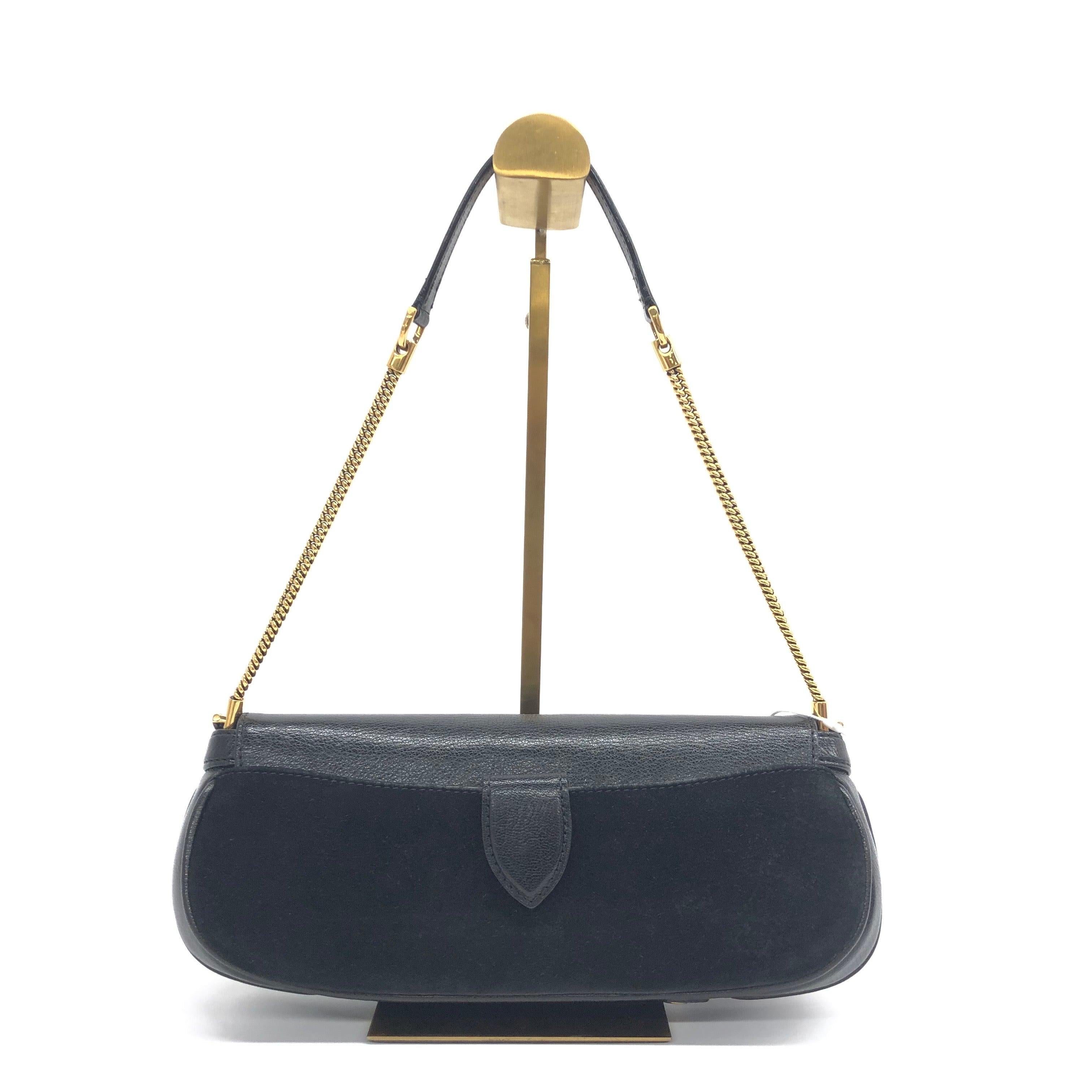 Louis Vuitton Avant-Garde Pochette Clutch Suede Leather Crystal Logo, 2011
These are professional photos of the actual bag offered by Luxbags.

Introducing the adorable and stylish Louis Vuitton Avant-Garde Pochette Clutch from the Spring/Summer