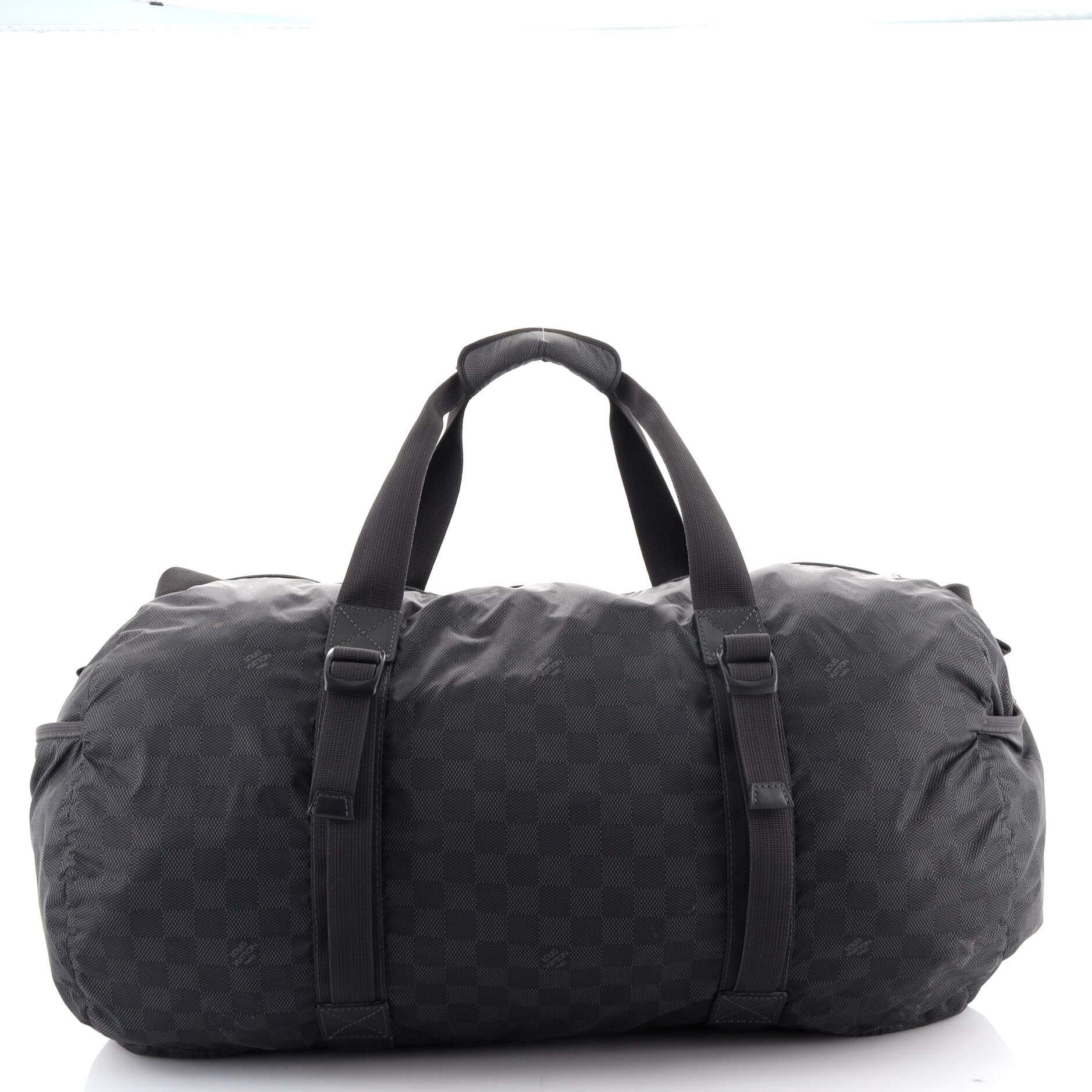 Louis Vuitton Aventure Practical Duffle Bag Damier Nylon In Good Condition In NY, NY