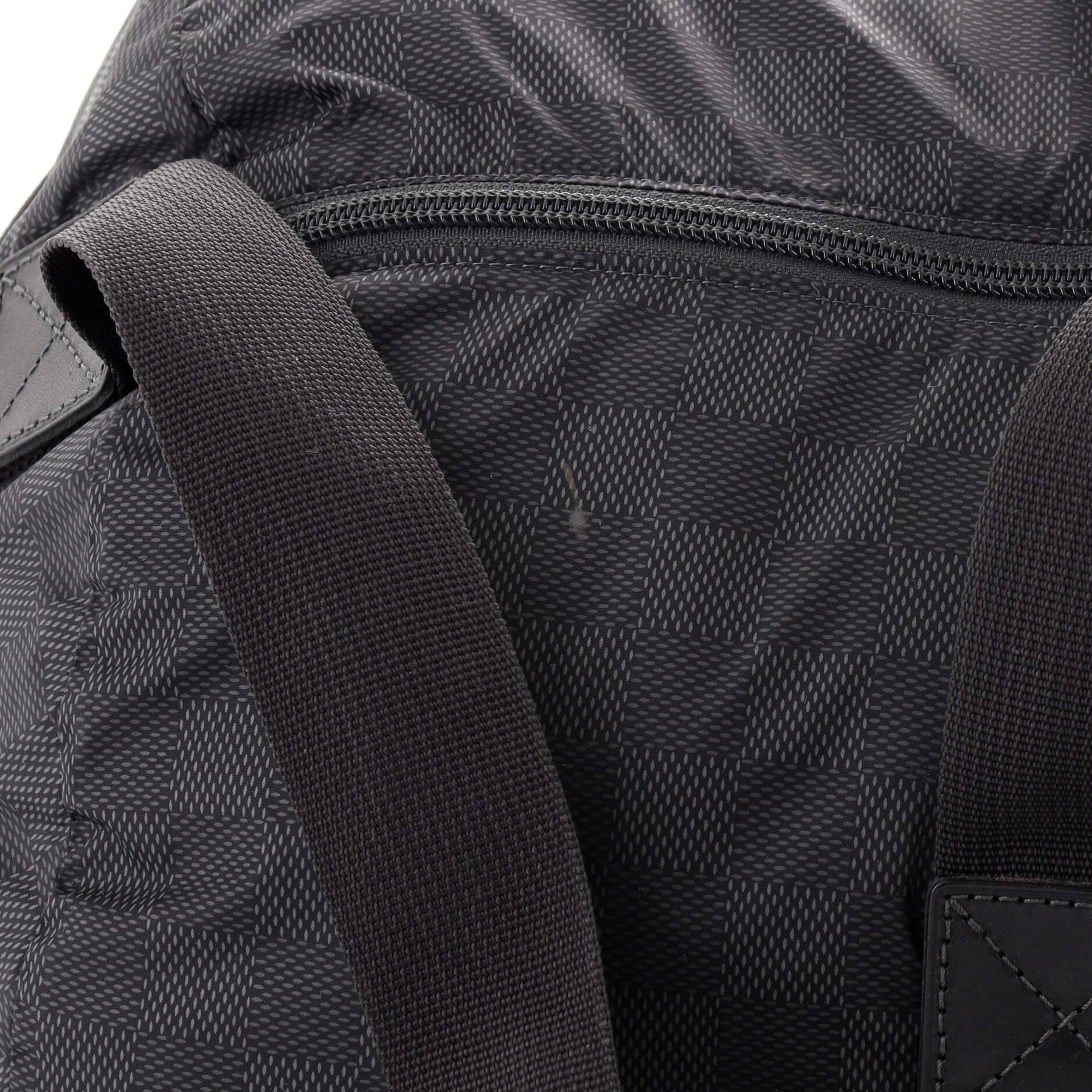 Louis Vuitton Aventure Practical Duffle Bag Damier Nylon 2
