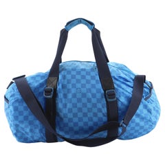 Louis Vuitton Aventure Practical Duffle Bag Damier Nylon