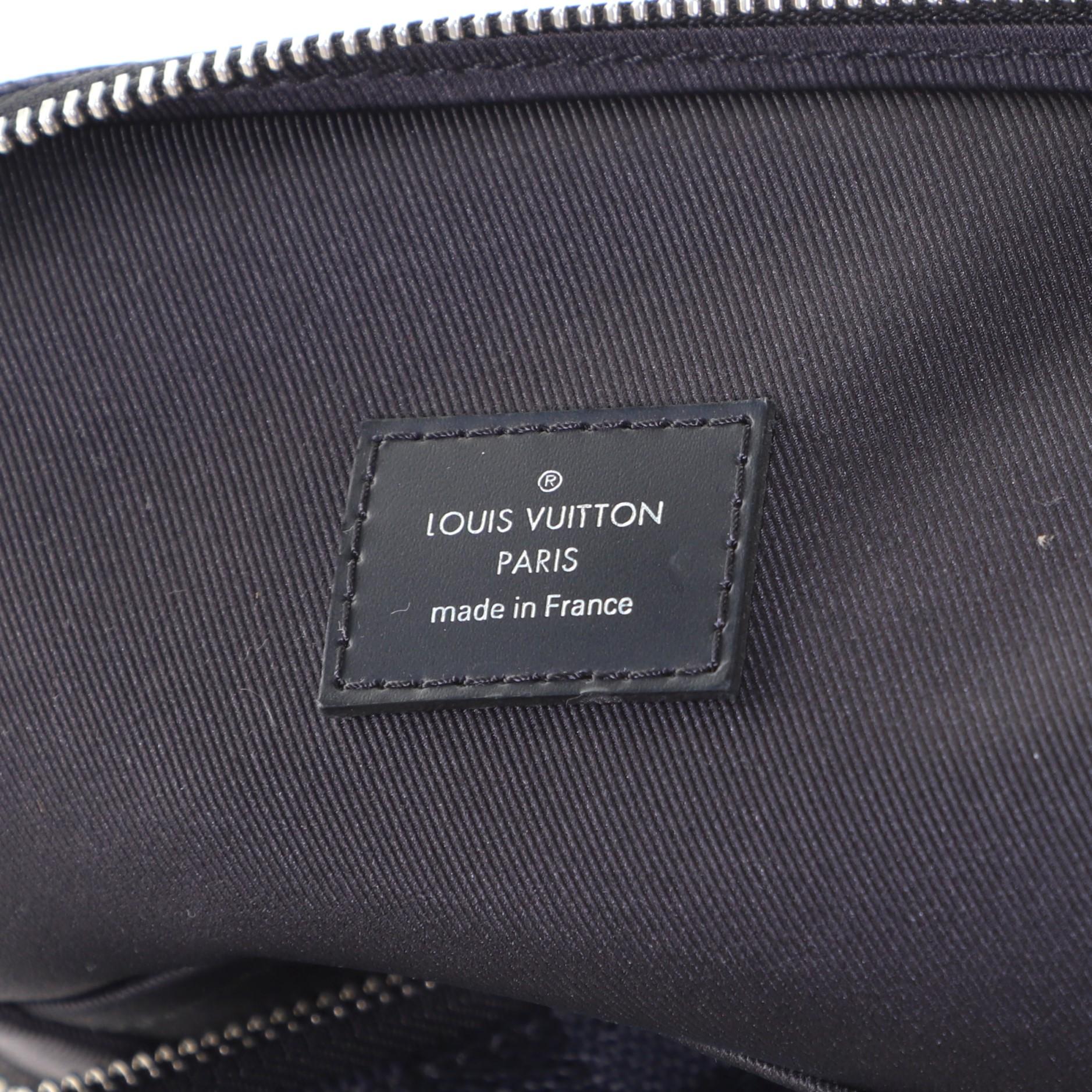 Louis Vuitton Avenue Sling Bag Alps Patches Damier Graphite In Good Condition In NY, NY