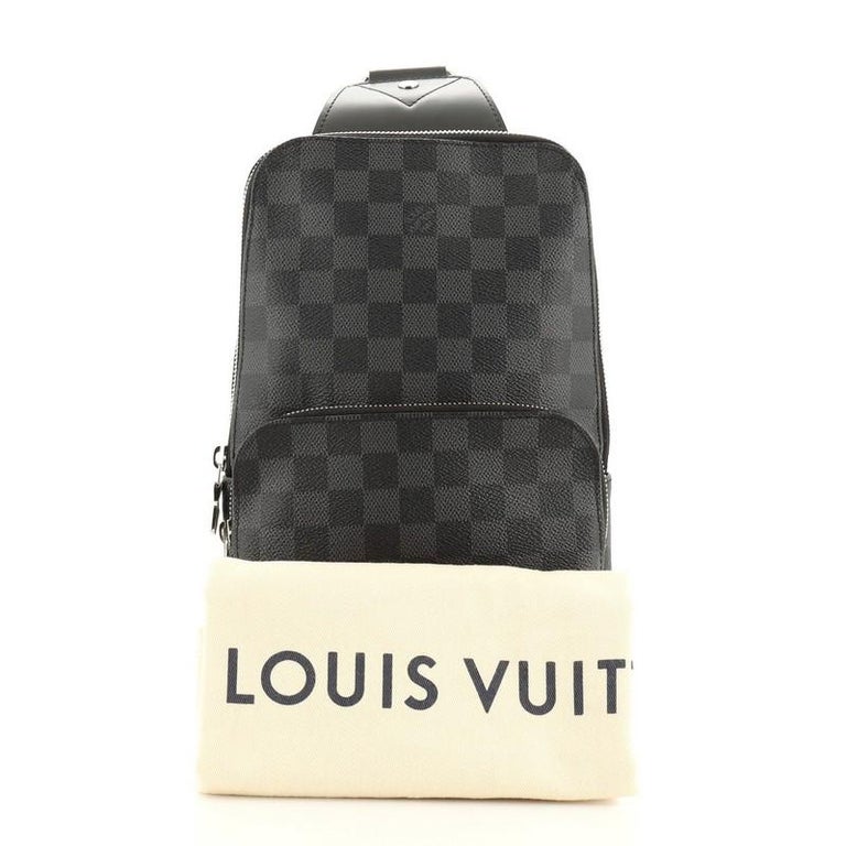 Louis Vuitton Avenue Sling Bag Damier Graphite at 1stDibs  louis vuitton  men's sling bag, lv damier sling bag, louis vuitton avenue bag