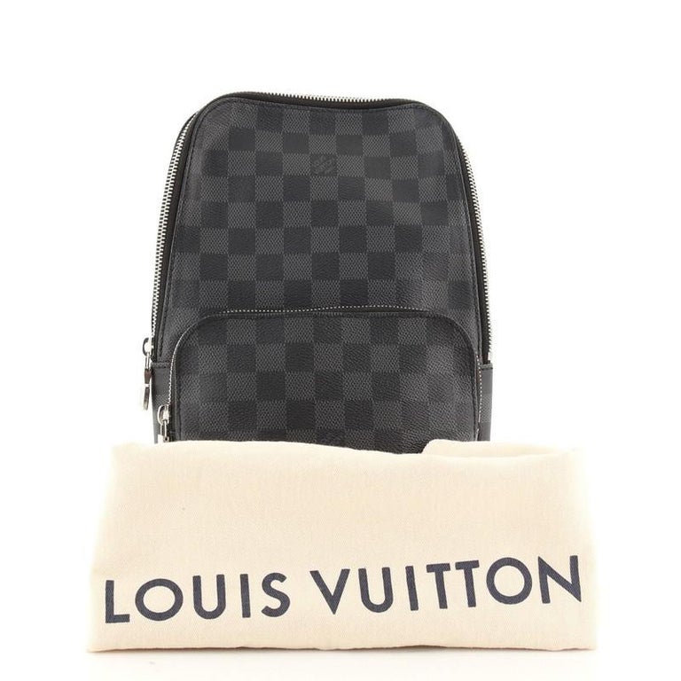 Louis Vuitton Avenue Sling Bag - Damier Graphite – Chicago Pawners