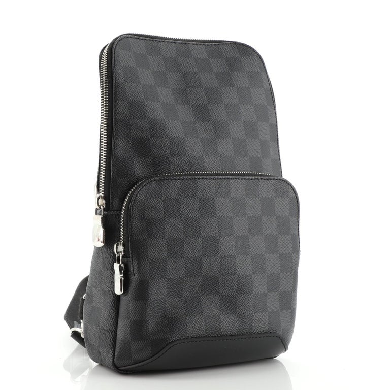 Louis Vuitton Avenue Sling Bag Damier Graphite at 1stDibs  lv sling bag, louis  vuitton sling bag, louis vuitton damier sling bag