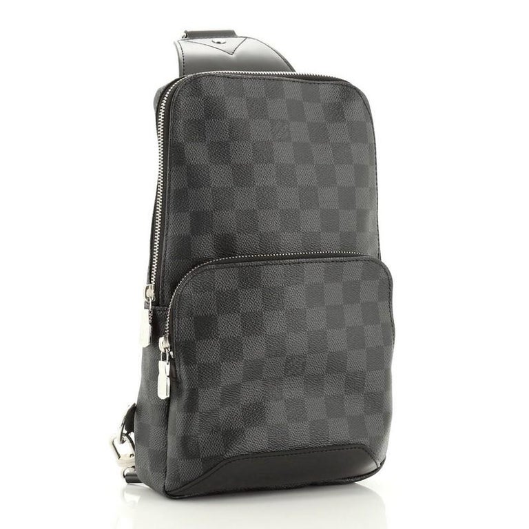 Louis Vuitton Avenue Sling Bag Damier Graphite at 1stDibs | louis ...