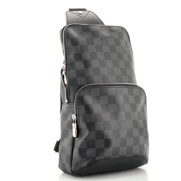 Louis Vuitton Avenue Sling Bag Damier Graphite at 1stDibs