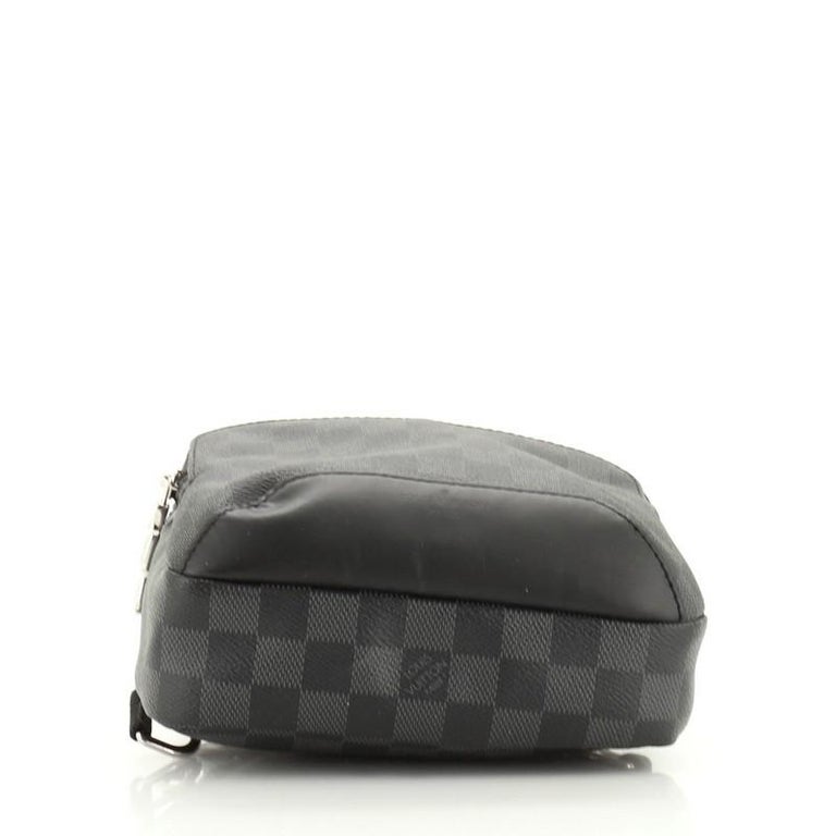 Louis Vuitton Damier Graphite Avenue Sling Bag 48lk43 For Sale at 1stDibs