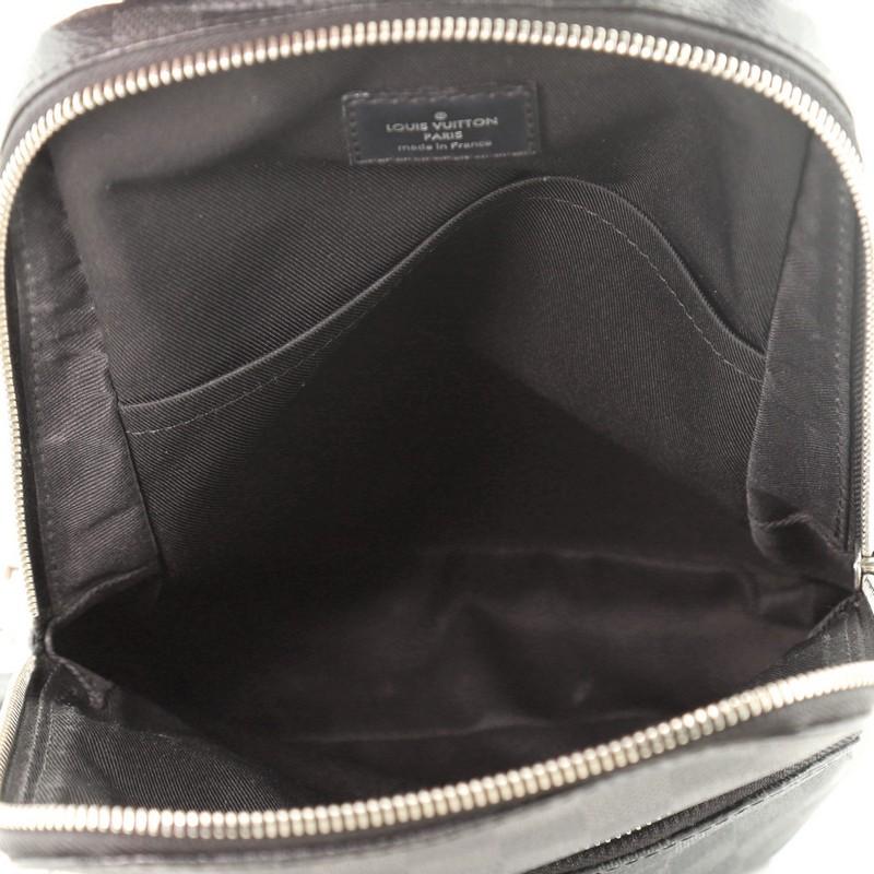 Noir Louis Vuitton Avenue Sling Bag Damier Graphite