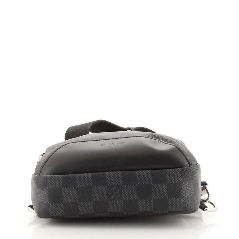 Louis Vuitton Avenue Sling Bag Damier Graphite Black 1325213