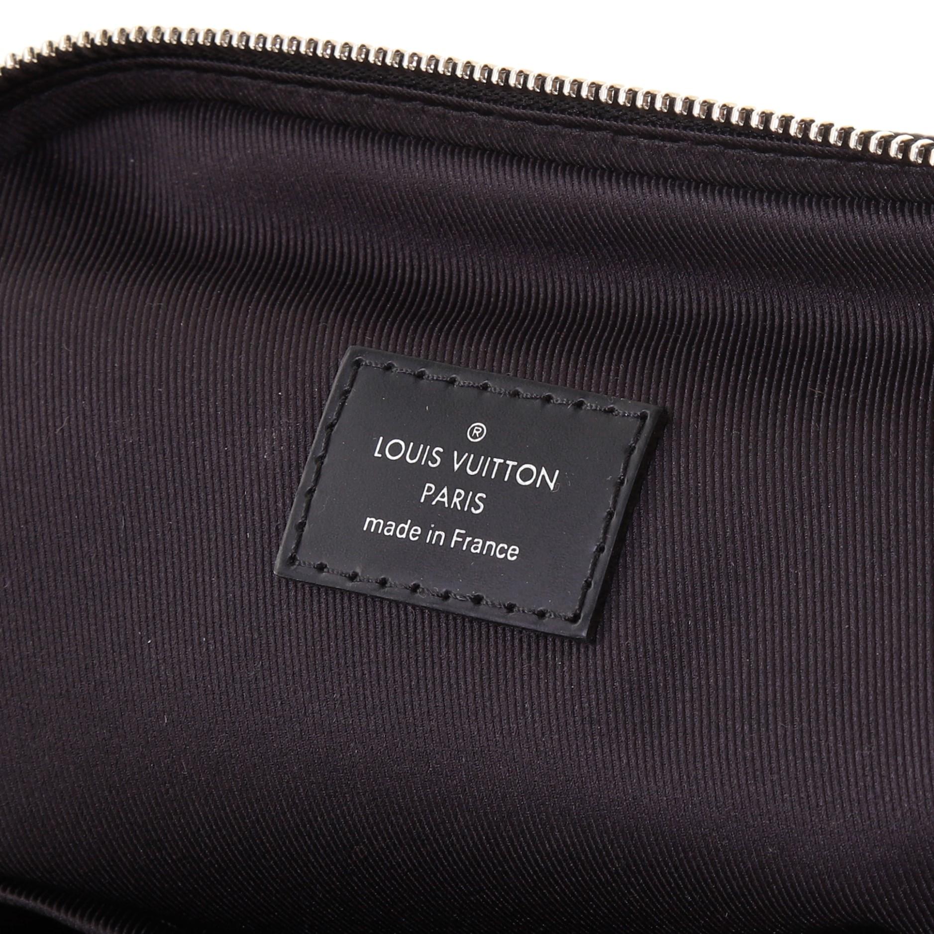 Black Louis Vuitton Avenue Sling Bag Damier Graphite