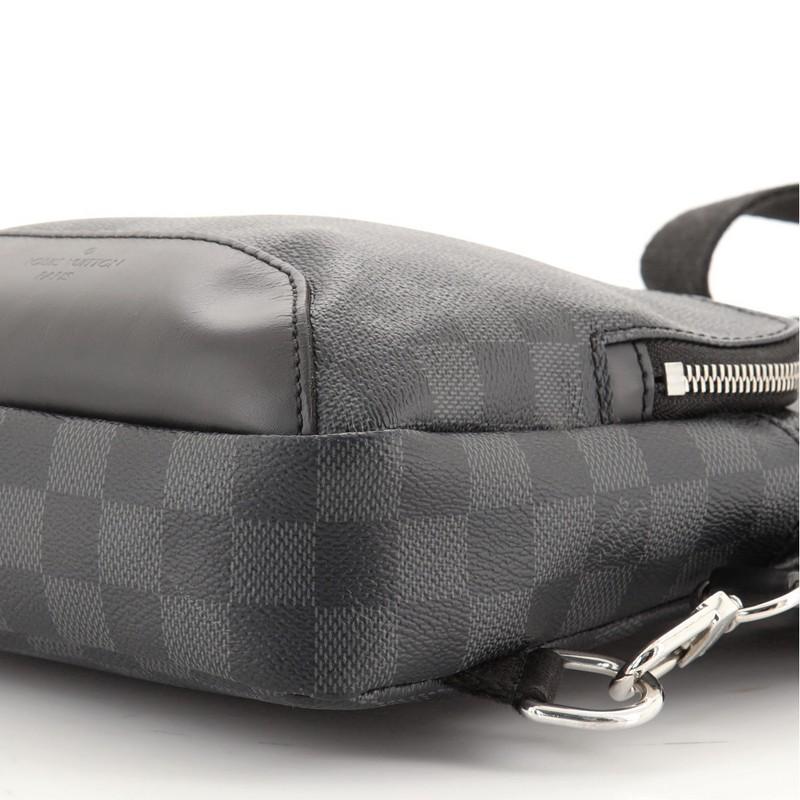 Louis Vuitton Avenue Sling Bag Damier Graphite In Good Condition In NY, NY