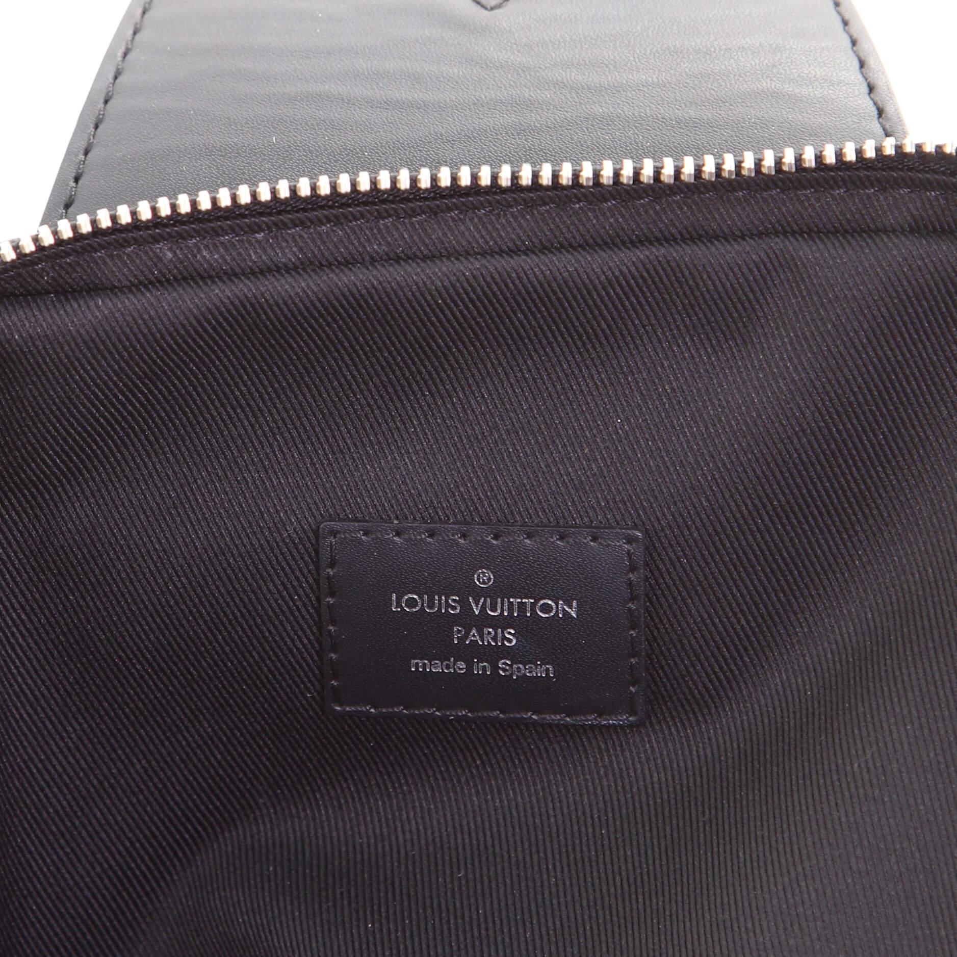 Women's or Men's Louis Vuitton Avenue Sling Bag Damier Graphite