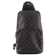 Louis Vuitton Avenue Sling Bag Damier Graphite