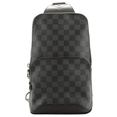 Louis Vuitton Avenue Sling Bag Damier Graphite