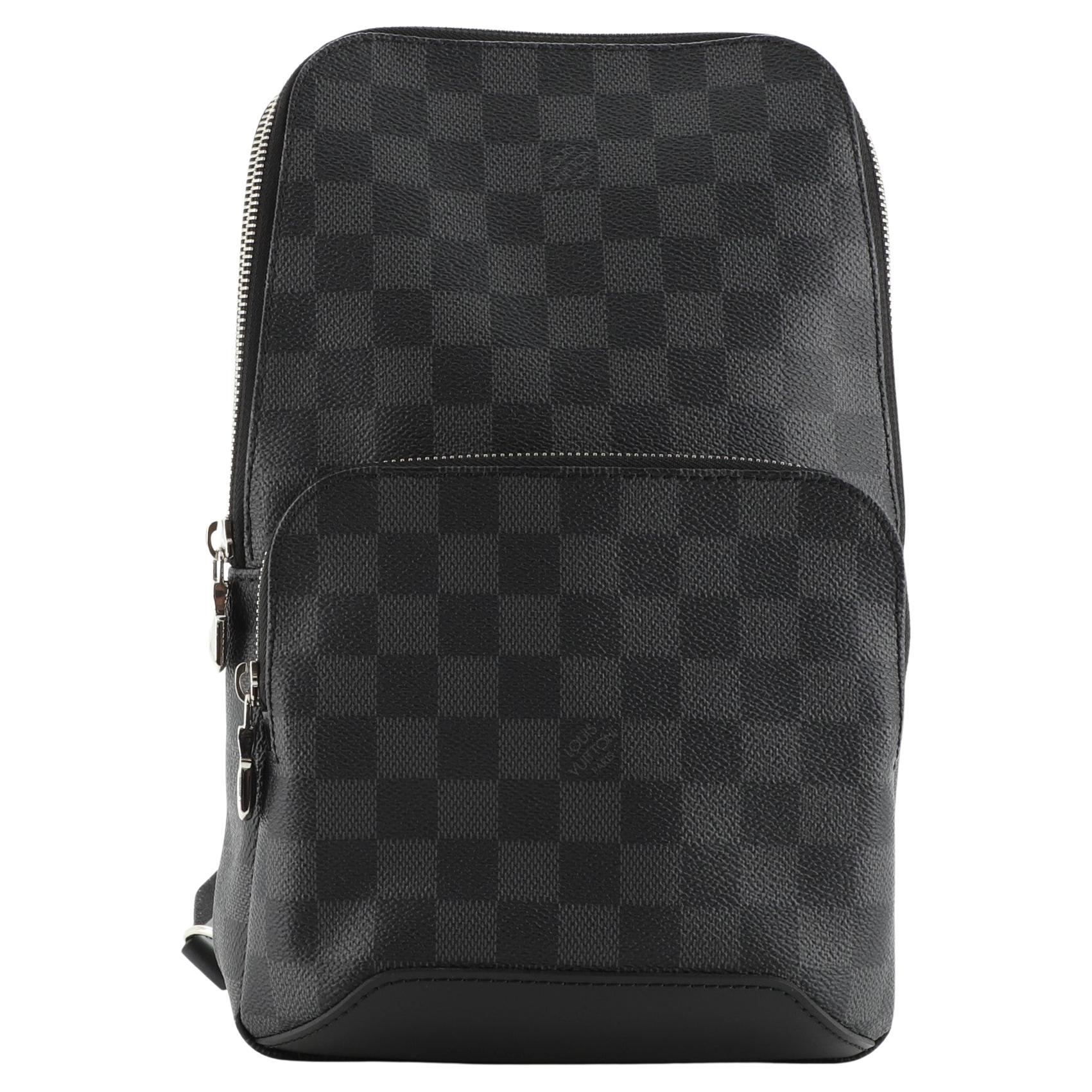 Louis Vuitton Avenue Sling Bag Damier Graphite in Coated Canvas/Fabric with  Silver-tone - US