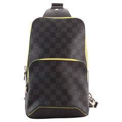 Louis Vuitton Damier Graphite Avenue Sling Bag 48lk43