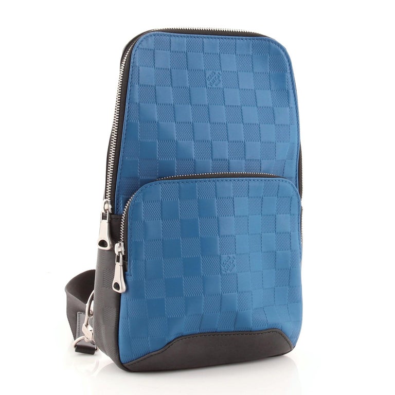 Louis Vuitton Avenue Sling Bag Damier Infini Leather at 1stDibs  louis  vuitton avenue sling bag blue, lv sling bag blue, louis vuitton sling bag