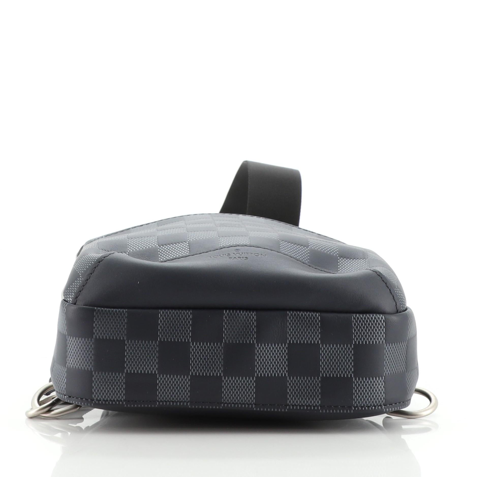 Louis Vuitton Avenue Sling Bag Damier Infini Leder im Zustand „Gut“ in NY, NY