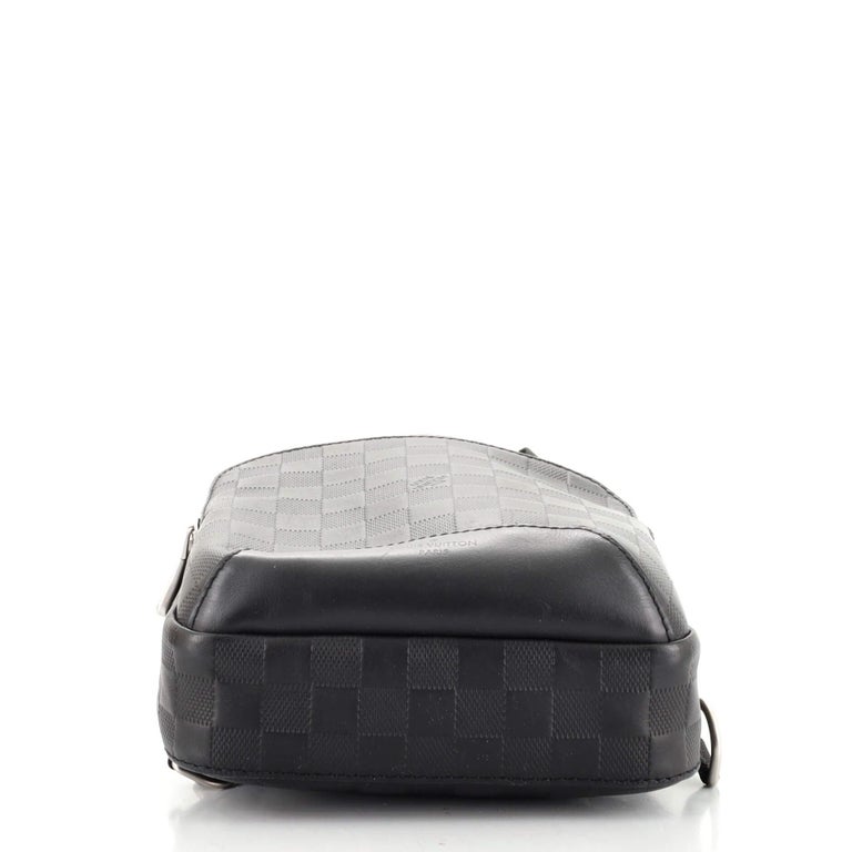 Louis Vuitton Avenue Sling Bag Damier Infini Leather Black 13082562