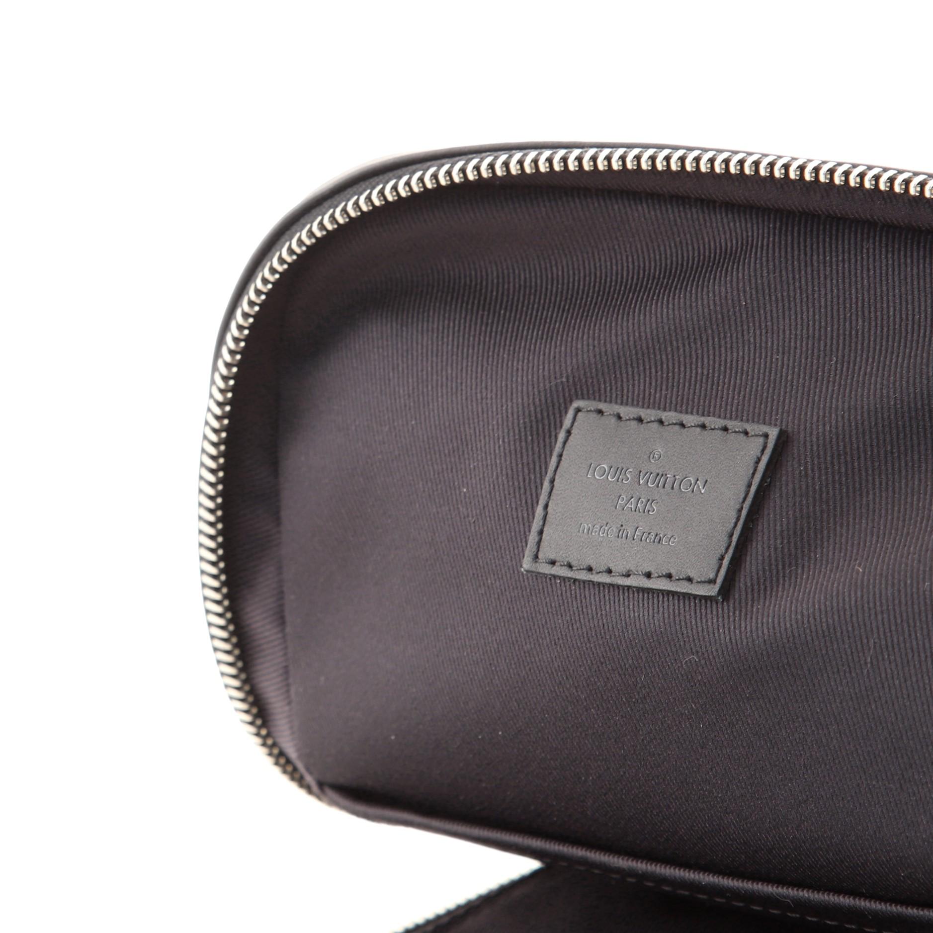 Black Louis Vuitton Avenue Sling Bag Damier Infini Leather