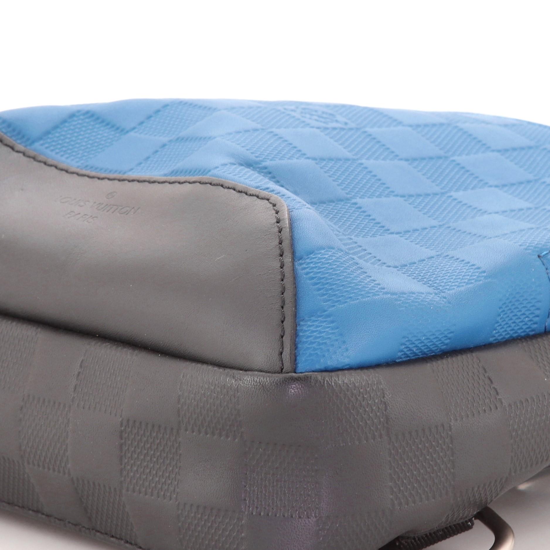  Sac à main Louis Vuitton Avenue en cuir Damier Infini Unisexe 