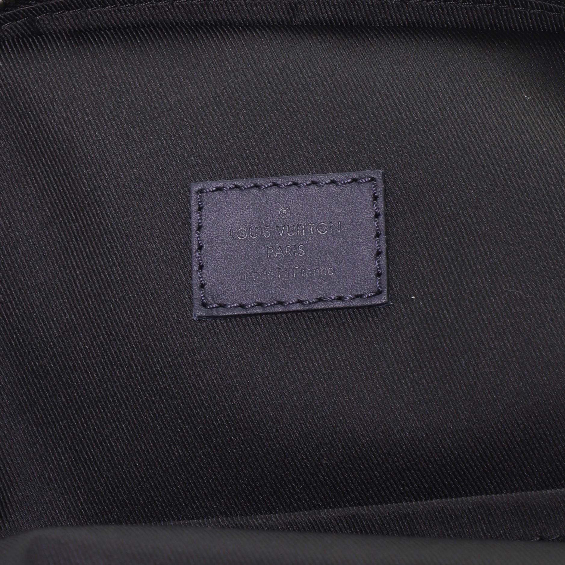 Black Louis Vuitton Avenue Sling Bag Damier Infini Leather