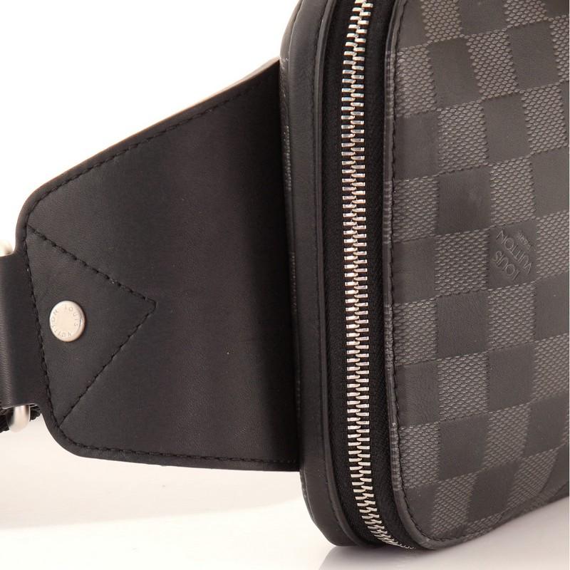 Louis Vuitton Avenue Sling Bag Damier Infini Leather In Good Condition In NY, NY