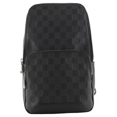 Used Louis Vuitton Avenue Sling Bag Damier Infini Leather