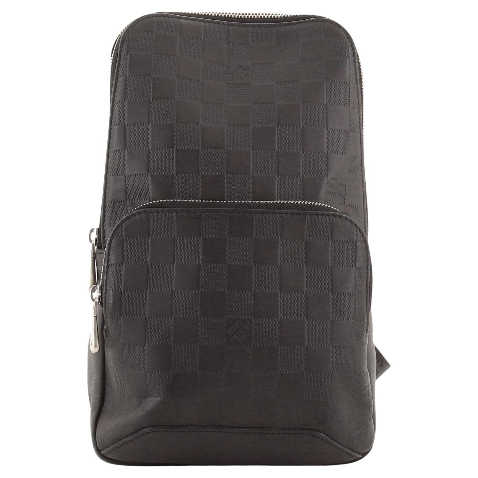 Louis Vuitton Avenue Sling Bag Damier Infini Leather