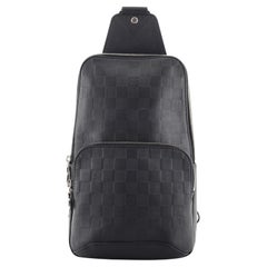 Used Louis Vuitton Avenue Sling Bag Damier Infini Leather