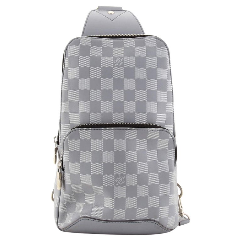 Louis Vuitton Avenue Sling Bag Limited Edition Damier Graphite