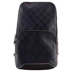 Used Louis Vuitton Avenue Sling Bag Damier Infini Leather