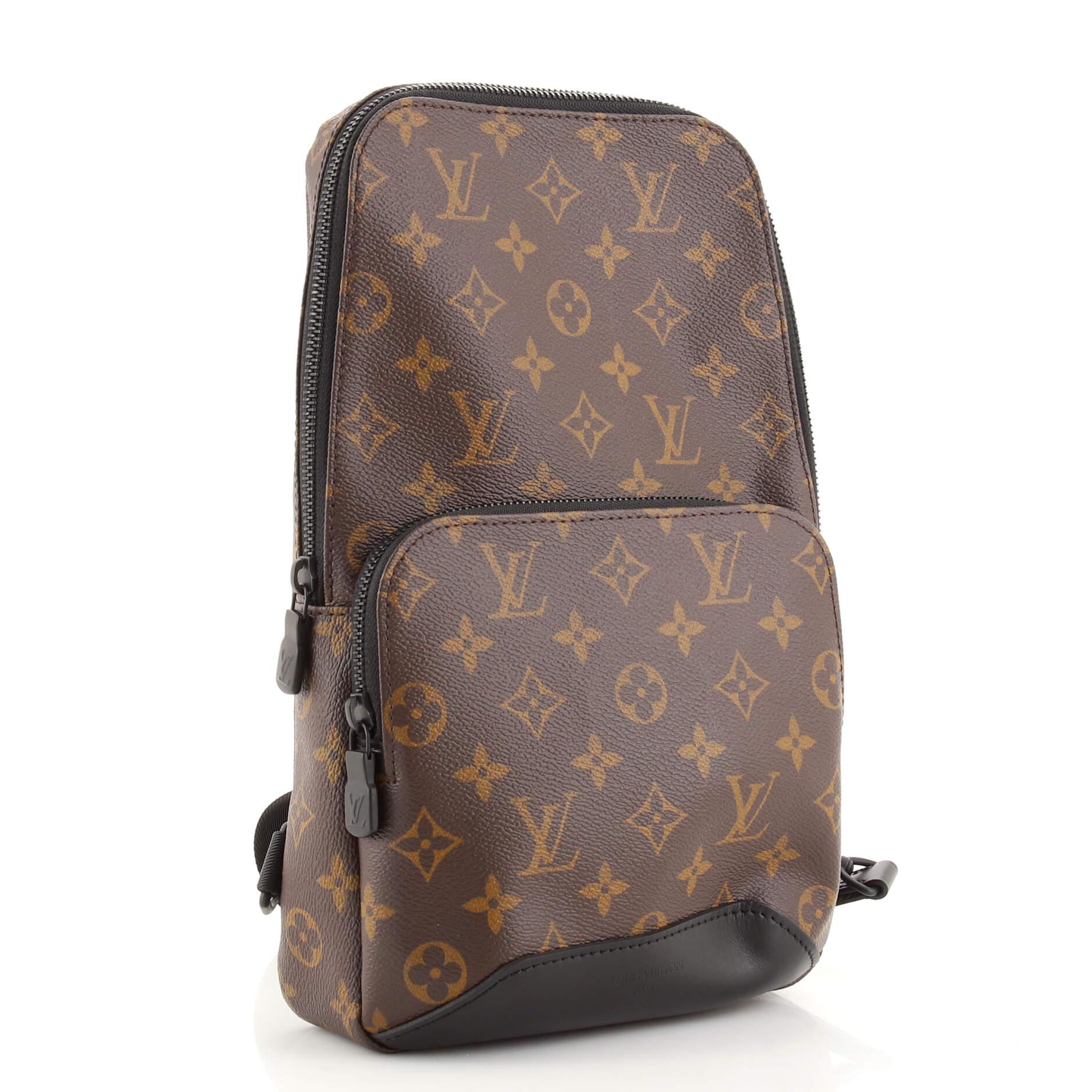 lv avenue sling bag monogram