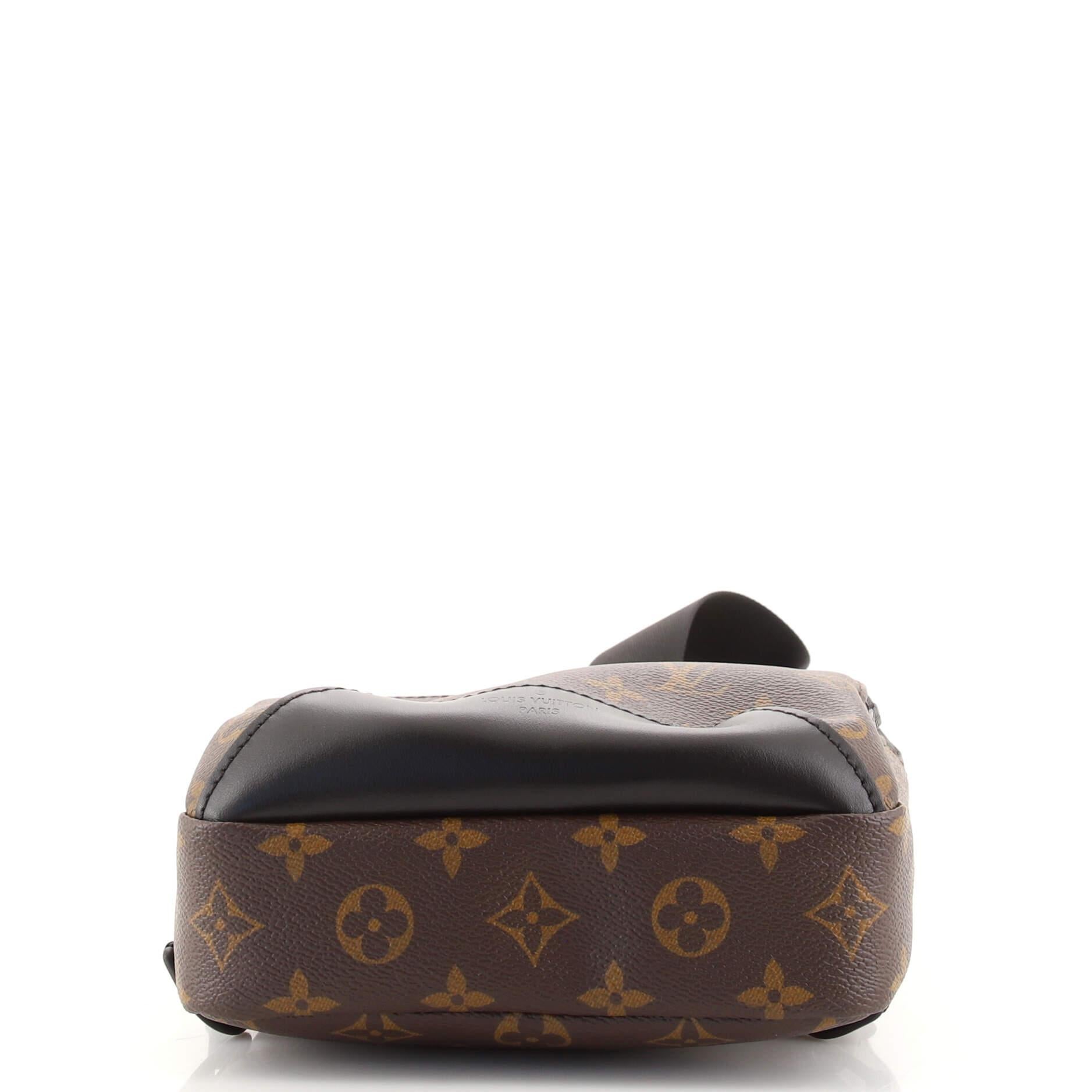 Women's or Men's Louis Vuitton Avenue Sling Bag Macassar Monogram Canvas