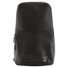 Louis Vuitton Avenue Sling Bag Taiga Black/Pvc/Black/Body