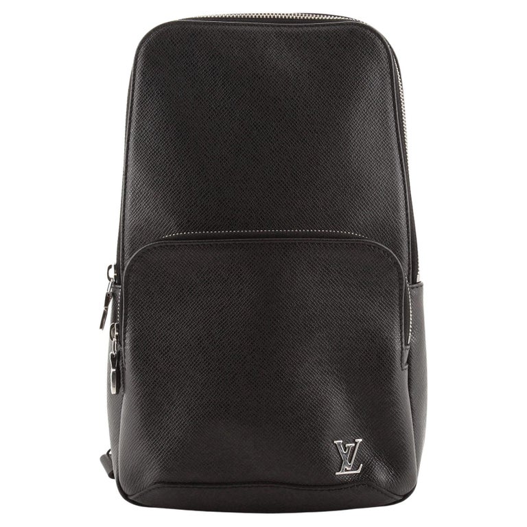 Louis Vuitton Avenue Backpack Black Taiga