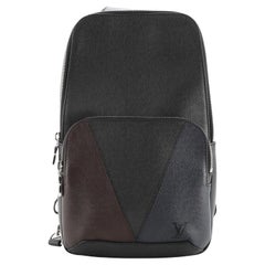 Louis Vuitton Avenue Sling Bag Damier Graphite at 1stDibs