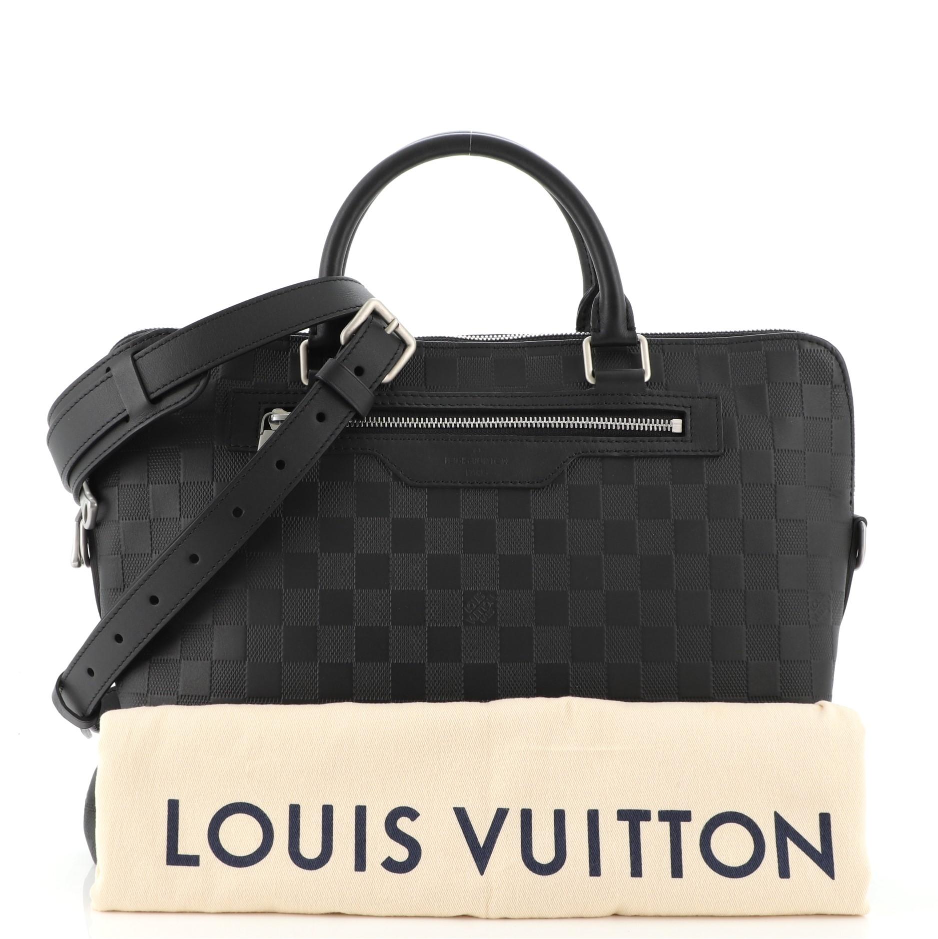 Louis Vuitton Avenue Soft Briefcase Damier Infini Leather