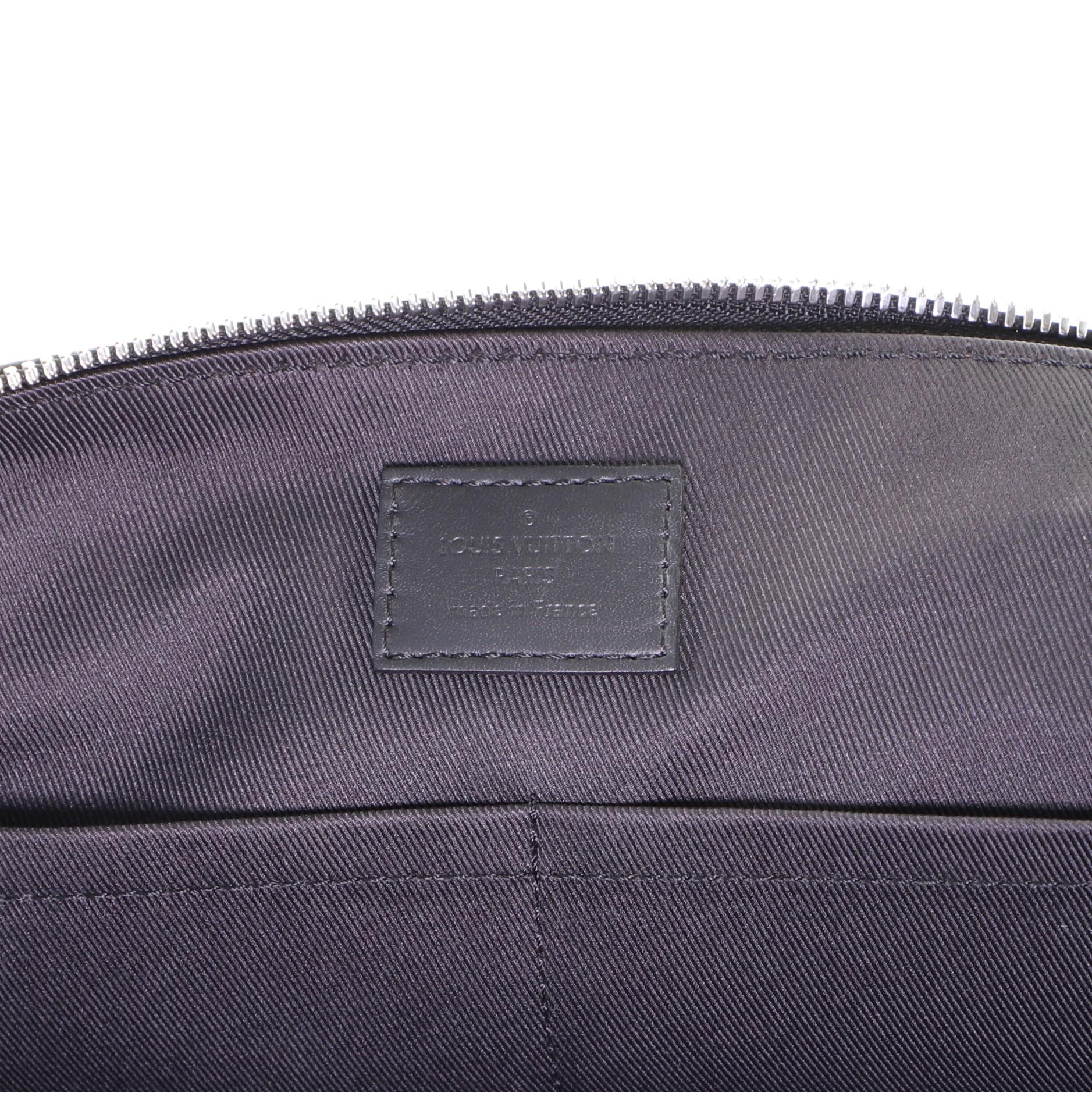Weiches Aktentasche von Louis Vuitton Avenue Damier Infini Leder 3