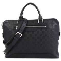 Louis Vuitton Avenue Soft Briefcase Damier Infini Leather