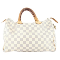 Louis Vuitton Azur Damier Canvas Speedy Bag